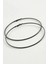 Zincir Desenli Metal Halka Küpe 8-9-10 cm 1