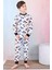 Erkek Çocuk Iş Makineleri Baskılı Pijama Takımı 1-7 Yaş 12291 4