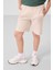 Standart Fit Basic 3lü Paket Siyah-Çam Yeşili-Bej Erkek Çocuk Şort - 11293 3
