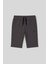 Antrasit Standart Fit Basic Performans Erkek Çocuk Şort - 11303 1