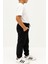 Erkek Çocuk Jogger Pantolon Keten Görünümlü Cepli Günlük Rahat Fit 4