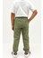 Erkek Çocuk Jogger Pantolon Keten Görünümlü Cepli Günlük Rahat Fit 4