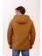 Erkek Taba Kürklü Su ve Rüzgar Geçirmez Kapüşonlu Kışlık Mont & Kaban & Parka FMM-100 11