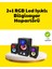2.1 USB Bağlantılı Oyun Hoparlörü Renkli LED Işıklı 1