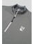 Dik Yaka Pamuklu Regular Fit Erkek T-Shirt 8
