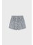 Kız Çocuk Fiyonklu Şort - Mavi 2