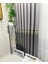 Nivemeshome Didim FT671537 V-5403 Gümüş 1/3 Sık Pileli Fon Perde Apm 1