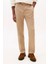 Erkek Düz Kesim Klasik Chino Pantolon - Bej 1