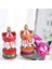 6lı Set Atlı Karınca Mini Renkli Nostaljik El Yapımı Hediyelik Süs Yılbaşı Hediyeliği Özel Gün 3
