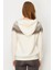 Kadın Kapüşonlu Robası Baklavalı Hırka Kemik 4