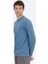 Indigo Bisiklet Yaka Sweatshırt 3