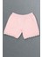 Kız Çocuk Boxer Pembe Renk Düz Desenli Minişort Konforlu Kullanım İçin 1