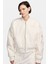 Sportswear Faux Fur Bomber Reversible Oversize Jacket Kadın Oversize Suni Kürk Çift Taraflı Ceket Açık Krem 3