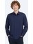 Lacivert Regular Fit Casual Gömlek 6