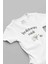 Organik %100 Pamuk Bebek Body Unisex Yazılı Minik Kuzusu Temalı Çıtçıtlı Zıbın 1