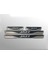 Honda Jazz - Universal Krom/karbon Kapı Eşik Koruması 4- Kapı (4 Prç) 1