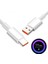 Oneplus 6t Ile Uyumlu 6A 120W Süper Hızlı Şarj Usb-C Kablo M6 2