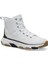 101385546 Vıole PU HI Beyaz-Siyah-Camel Kadın Sneaker Aya 7
