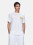 COBERA Erkek Sıfır Yaka Kısa Kol Sırtı Baskılı T-Shirt 1225842906089 7