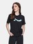 Kadın Regular Sıgnlı Kısa Kollu Siyah T-shırt 7