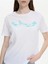 Kadın Regular Sıgnlı Kısa Kollu Beyaz T-shırt 8