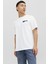JJECORP LOGO TEE PLAY SS Beyaz Erkek Kısa Kol T-Shirt 11