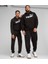 ESS No. 1 Logo Poly Pants Siyah Erkek Eşofman Altı 12