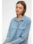 Çıt Çıt Kapamalı Salaş Soft Denim Ikili Takım Mavi 9378-TK 5