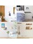 2 Adet Pleksi Hayalet Raf - 40X10 cm Banyo Mutfak Düzenleyici Kendinden Yapışkanlı Raf 3