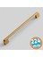 Mobilya Dolabı Çekmece Dolap Kulpları Kapak Kulpu Kulbu Mat Gold Altın 224 mm Metal Kulp 1