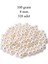 100 Gram 8mm Krem Renk Plastik Inci Boncuk Çanta ve Takı Yapım Boncuğu (~320 Adet) 1