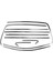 Vw Golf 7 - 7,5 2013-2023 Cam Çerçevesi Kenar Çıtası Krom Tamtur Uyumlu Full Set 2