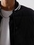 Xsıde Siyah Standart Kalıp Kolej Yaka Erkek Şişme Yelek 3