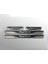 Renault Captur, Clio, Fluence Kadjar, Latitude, Megane, Modus, Scenic, Syembol, Talisman ile Uyumlu Universal Krom/karbon Kapı Eşik Koruması 4- Kapı (4 Prç) 1