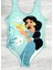 Disney Prenses Jasmine Baskılı Kız Çocuk Mayo -5556- Mavi 5
