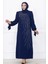 Irem Tesettür Abiye Lacivert 4
