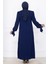 Irem Tesettür Abiye Lacivert 7