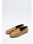 Loafer 2510 - Büzgülü Detaylı Karamel Kadın Loafer 13