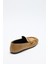 Loafer 2510 - Büzgülü Detaylı Karamel Kadın Loafer 14