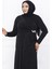 Roza Abiye Elbise Siyah 2