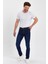 Erkek Taşlamalı Klasik Jeans 2