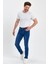 Erkek Taşlamalı Klasik Jeans 3
