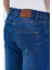 Erkek Taşlamalı Klasik Jeans 5