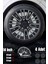 Peugeot Bütün Modelleri Için Uyumlu 14" Inç Gri-Siyah 4 Adet Jant Kapağı ( Partner 301 Rifter Vb. ) 1