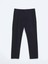 Lacivert Düz Dokuma Regular Fit Casual Pamuk Karışımlı Pantolon 1