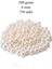 100 Gram 6mm Krem Renk Plastik Inci Boncuk Çanta ve Takı Yapım Boncuğu (~750 Adet) 1