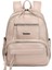 Barcelona Günlük Çok Cepli Orta Boy Kadın Sırt Çantası 1871 Pudra 1