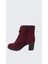 Kadın Nubuk Topuklu Bot 3