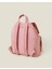 Gül Nakışlı Sırt Çantası Pembe 2