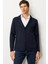 Erkek Cepli Blazer Ceket Lacivert 2